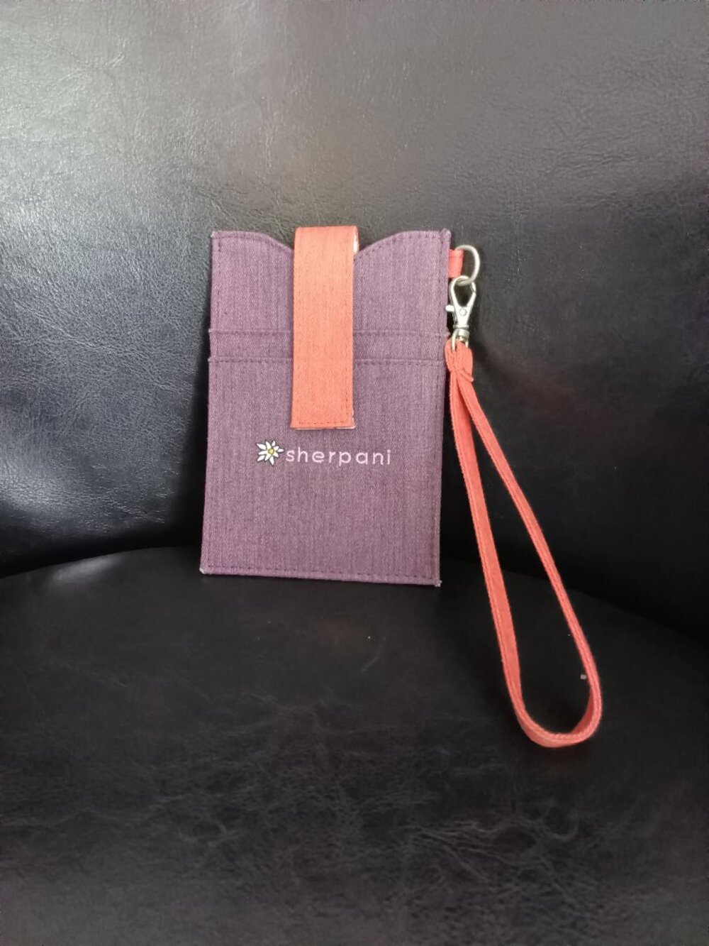 Sherpani Bijou Wristlet Purple & Red